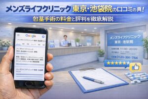 メンズライフクリニック 東京・池袋院の口コミの真実！包茎手術の料金と評判を徹底解説