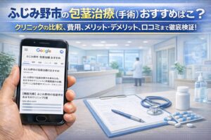ふじみ野市の包茎治療（手術）おすすめはどこ？クリニックの比較、費用、メリット・デメリット、口コミまで徹底検証！