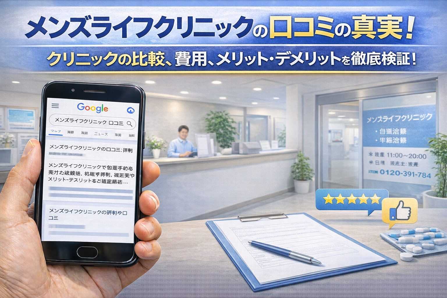 メンズライフクリニックの口コミの真実！包茎手術の料金と評判を徹底解説