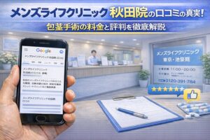 メンズライフクリニック秋田院の口コミの真実！包茎手術の料金と評判を徹底解説