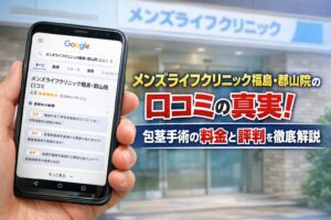 メンズライフクリニック福島・郡山院の口コミの真実!包茎手術の料金と評判を徹底解説