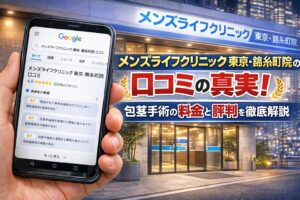 メンズライフクリニック 東京・錦糸町院の口コミの真実！包茎手術の料金と評判を徹底解説
