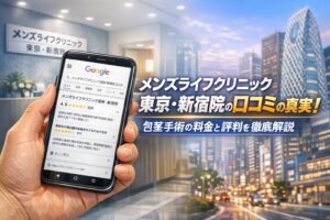 メンズライフクリニック 東京・新宿院の口コミの真実!包茎手術の料金と評判を徹底解説